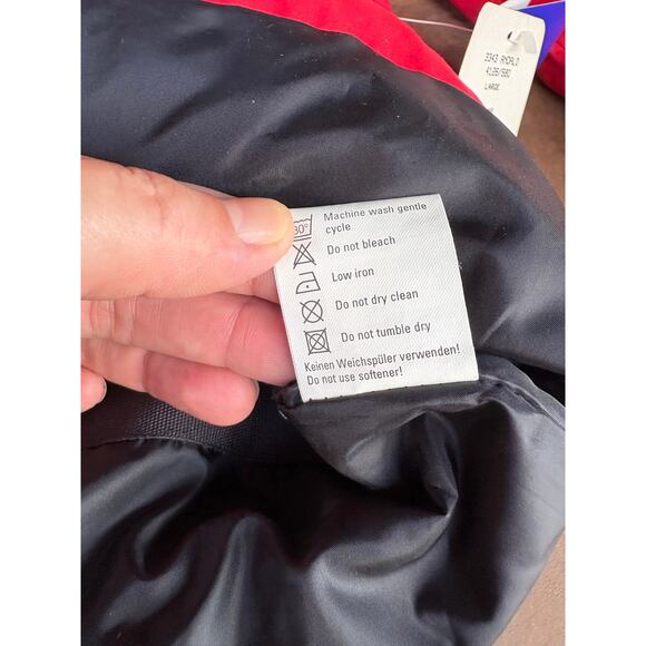 New NWT Vintage Bogner Red Andalo 1/4 Zip Pullover Weathergear Jacket - L - Picture 12 of 13